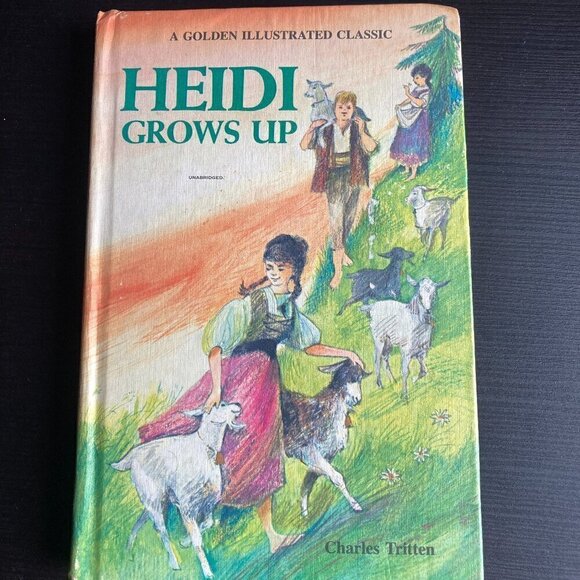 Heidi Grows Up, 1966, Charles Tritten, vintage kids book - Picture 1 of 7